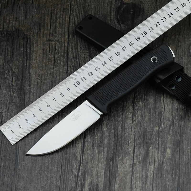 Outdoor Pocket Knife Field Waist Diving Knife Small Straight Knife High Hardness Self-defense Knife Exquisite Gift