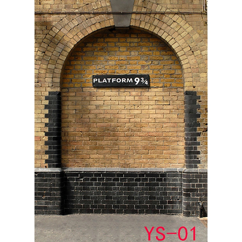 60x90cm King Station Series Photo Cloth 9 34 Brick Wall Background Fabric