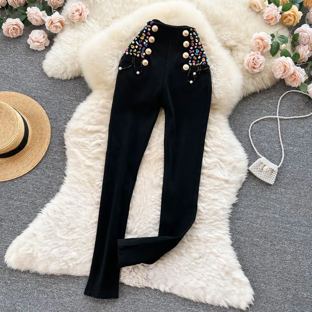 High Waist Small Feet Elastic Slim Fit Everything With Leggings