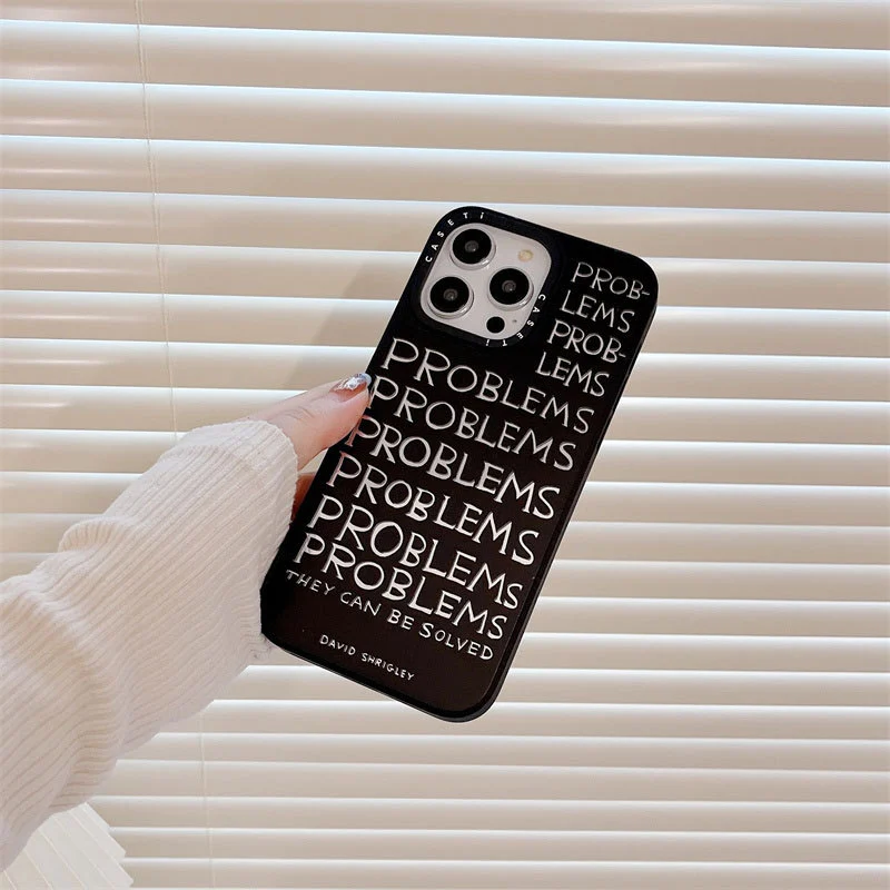 Graffiti English Many Problems Mobile Phone Case