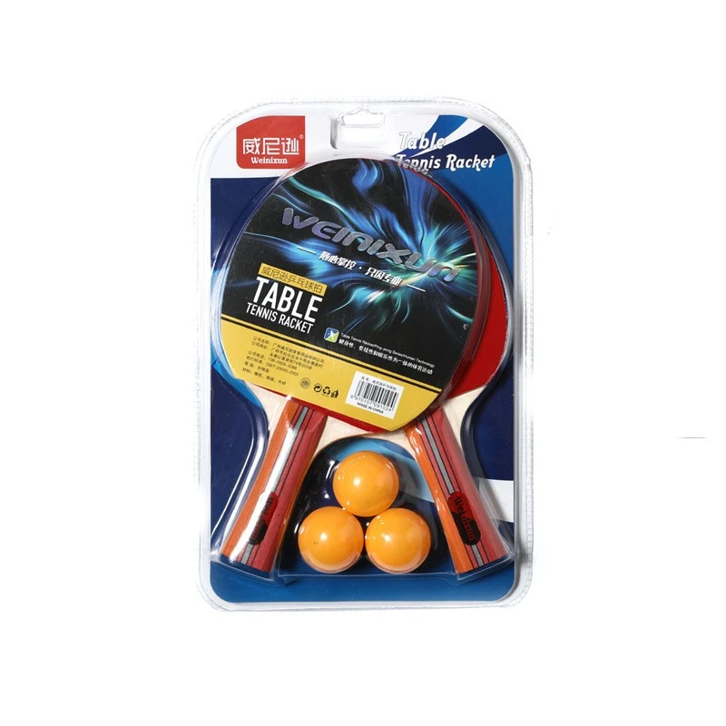 Table Tennis Racket Suit Rubber Sports Goods