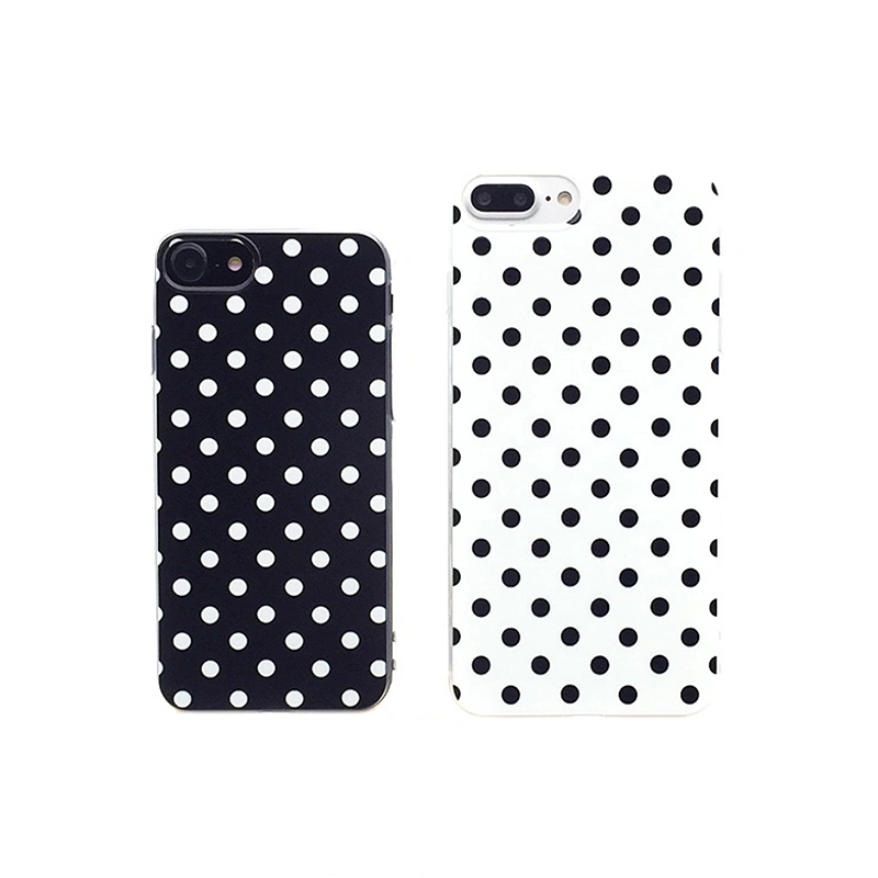 Black And White Polka Dot Phone Case