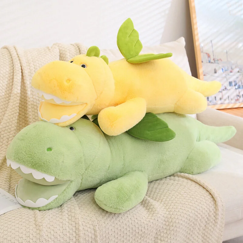 Planking Angel Dinosaur Plush Doll With Wings