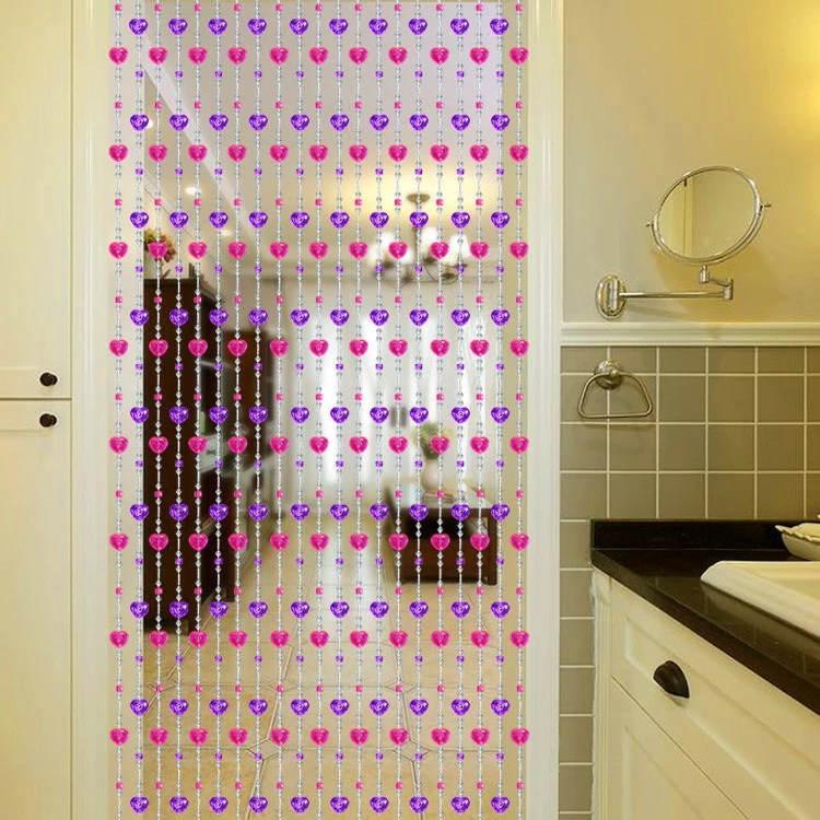 Door Curtain Household Heart-shaped Perforated Free Feng Shui Toilet