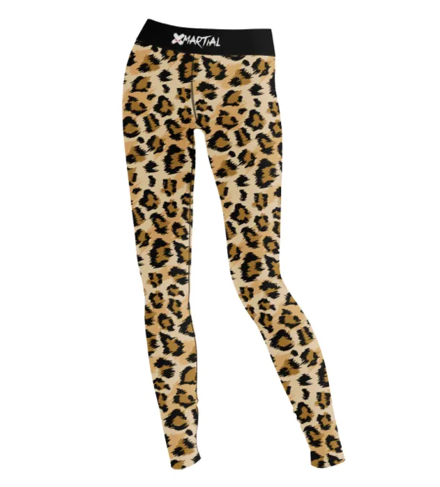 XM Women Leopard Spats