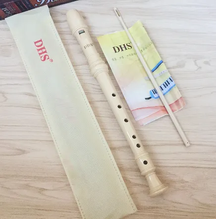 Children's Flute Instrument With Six Holes And Eight