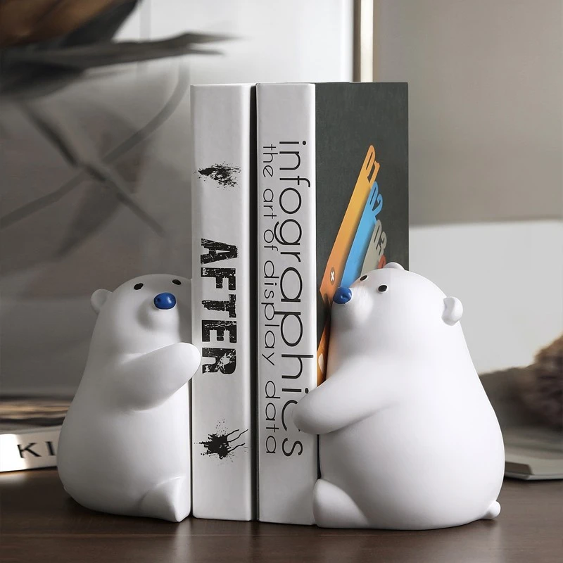 Creative Cute Hugging Bear Book File Ornaments