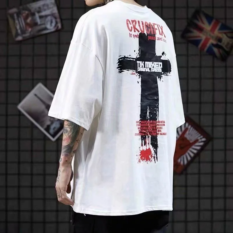 Men's Fashion Casual Print Short Sleeve