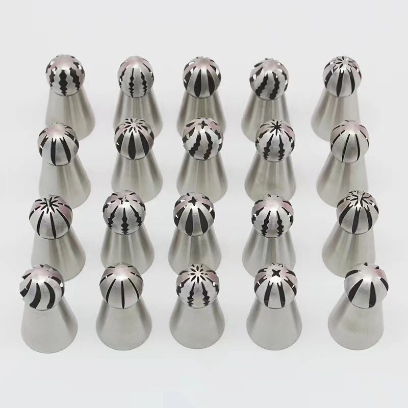 Torch Head Stainless Steel Mouth Of Piping Device Torch Head Spherical Pastry Nozzle