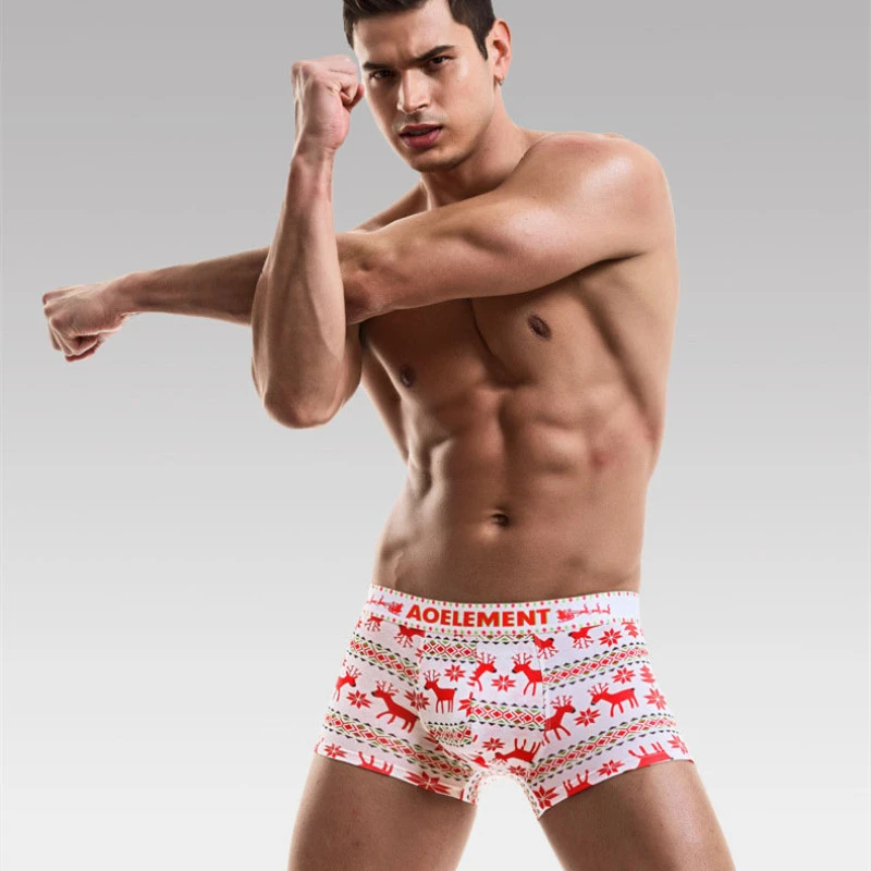 Men's Fashion Casual Modal Printed Shorts