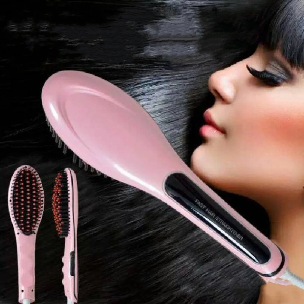 Ceramic Electric Clip Hairdressing Comb