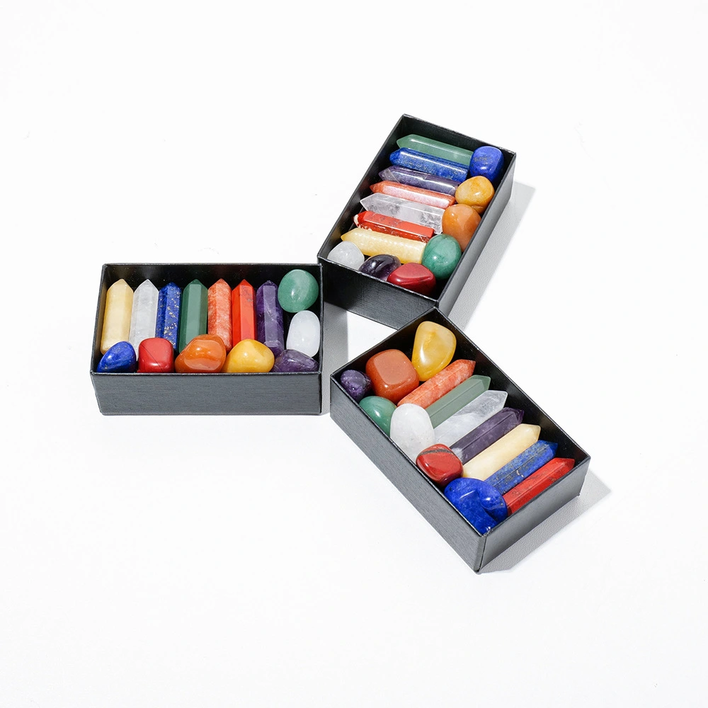 Desktop Decoration Original Stone Gift Box Set Ornaments