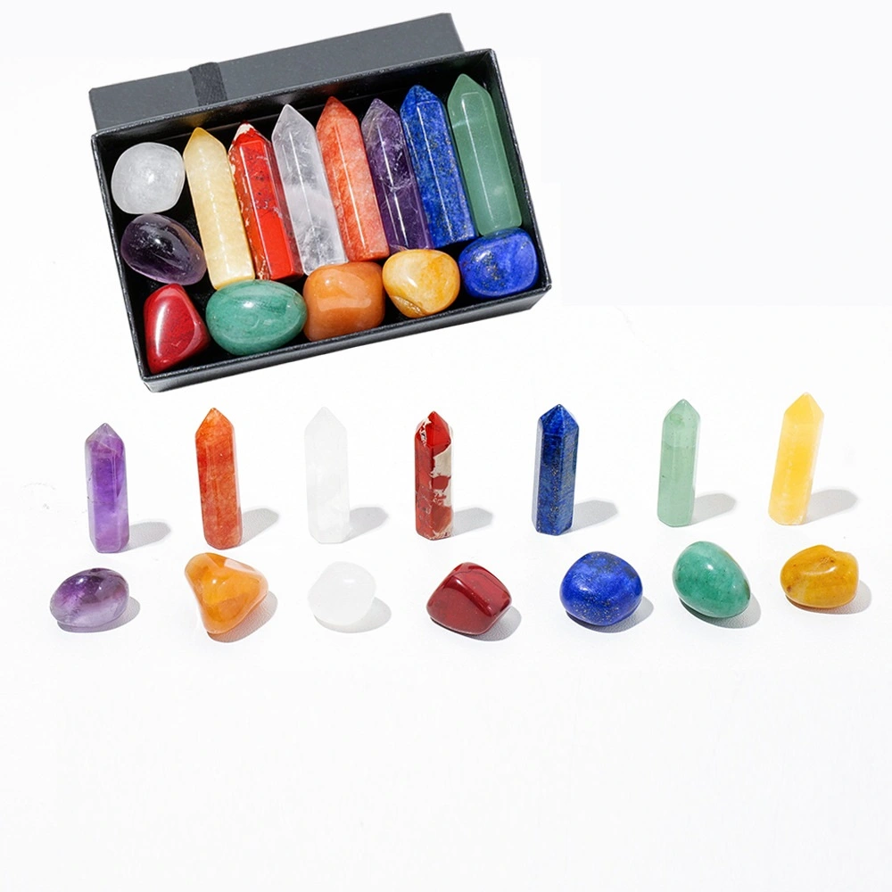 Desktop Decoration Original Stone Gift Box Set Ornaments