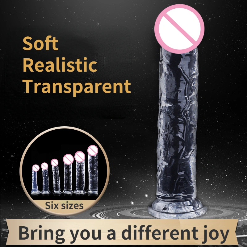 Women's Transparent Jelly Crystal Toy