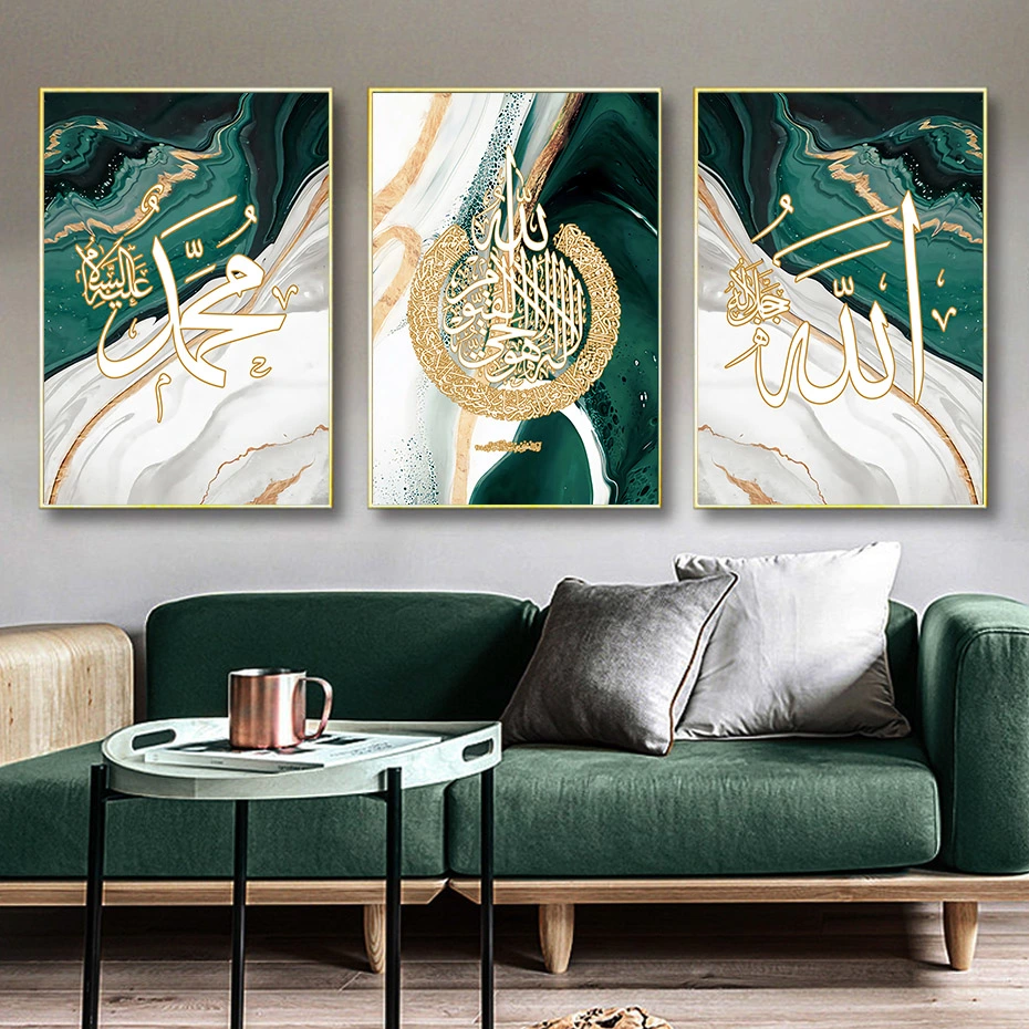 Decorative Painting Of Art Pavilion Living Room