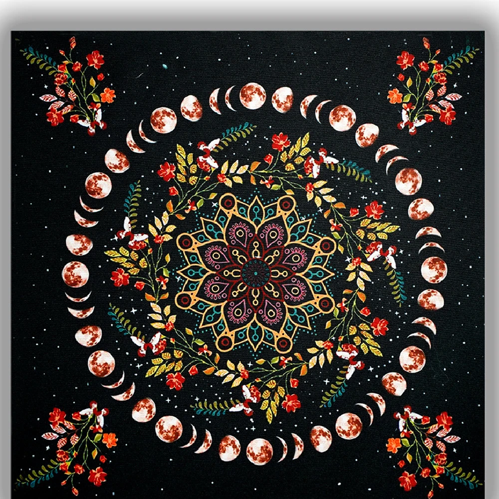 New Large Colored Tablecloth Cushion