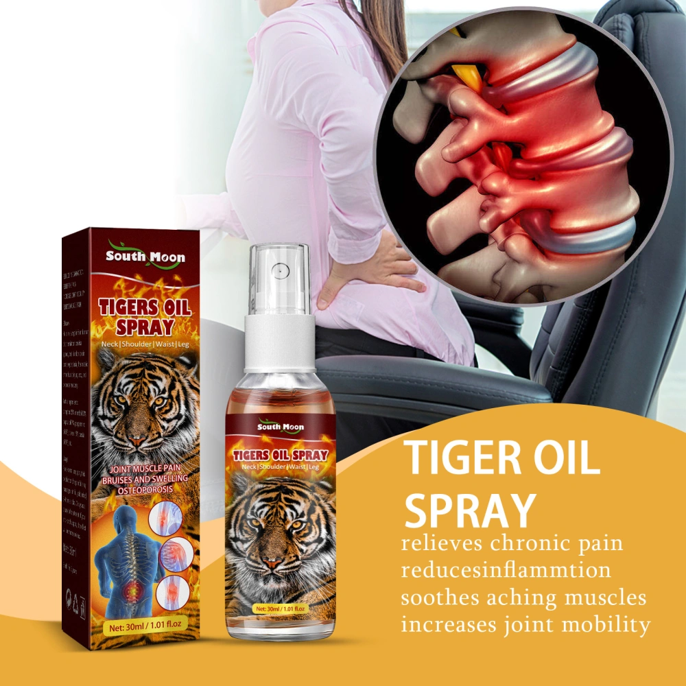 Soothing Tendons Activating Collaterals And Easing Tiger Standard Oil Spray