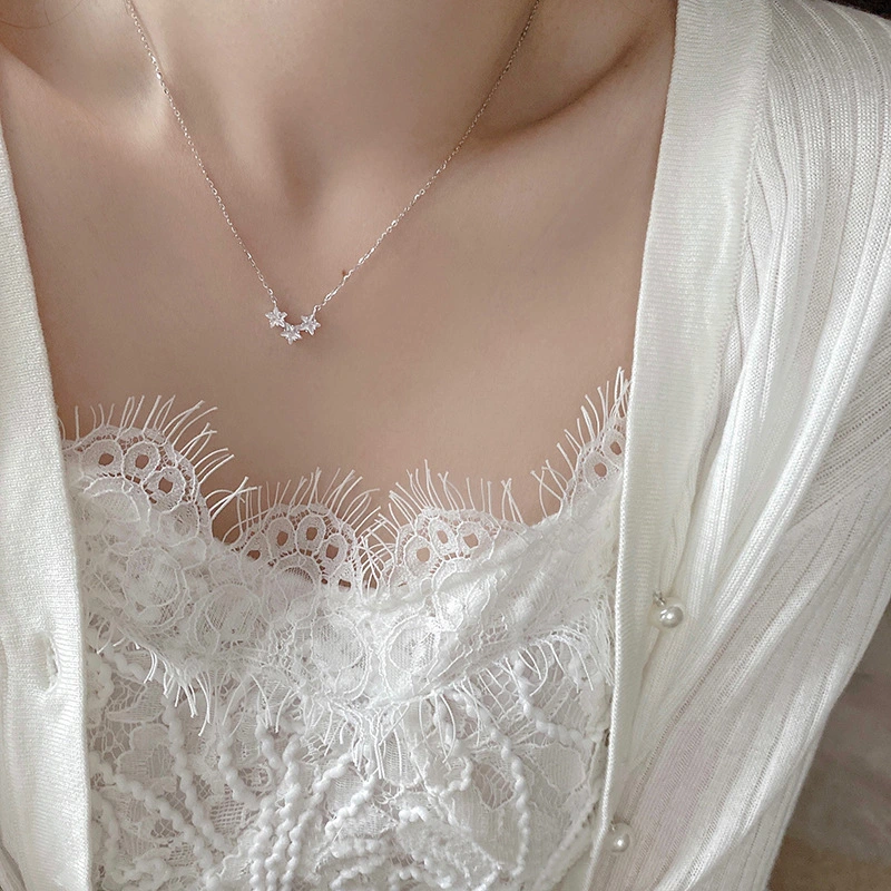 Wishing Five-pointed Star Clavicle Chain