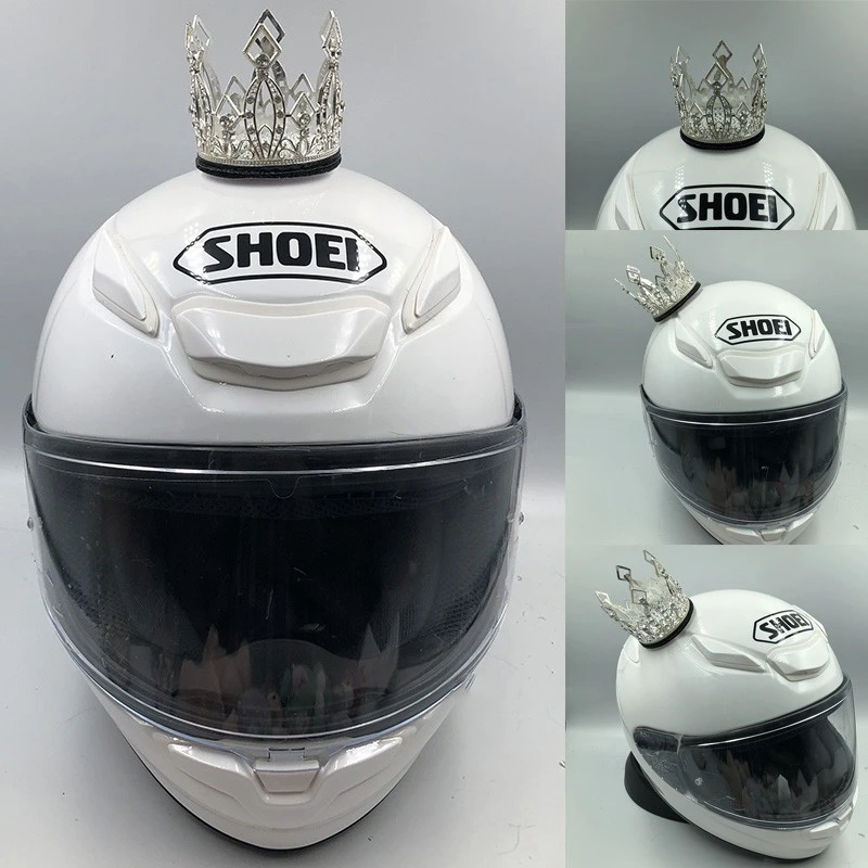 Helmet Decoration Crown Ladies Modification Accessories