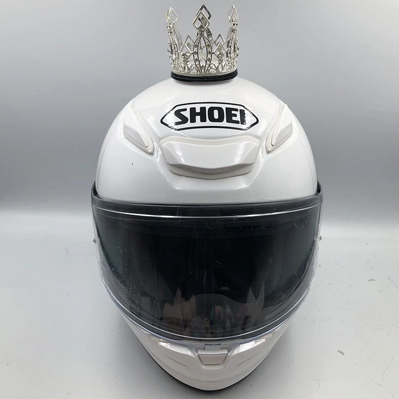 Helmet Decoration Crown Ladies Modification Accessories