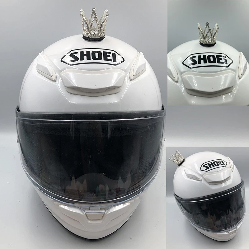 Helmet Decoration Crown Ladies Modification Accessories