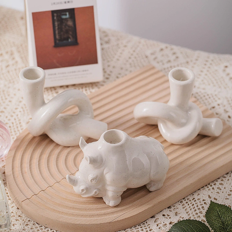 Creative Home Decoration Decoration Ceramic Incense Candle Table