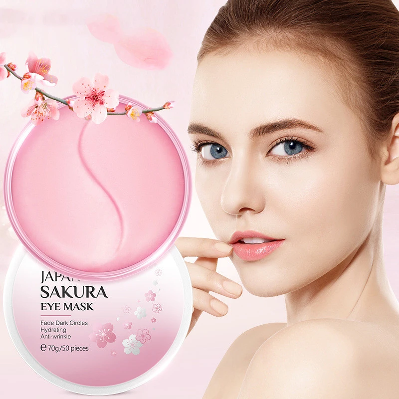 Cherry Blossom Revitalizing Eye Mask Moisturizing And Hydrating