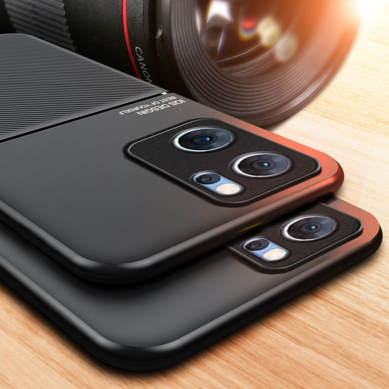 Built-in Magnetic Suction Car Magnetic Frosted Anti-fall Hard Case Mobile Phone Case