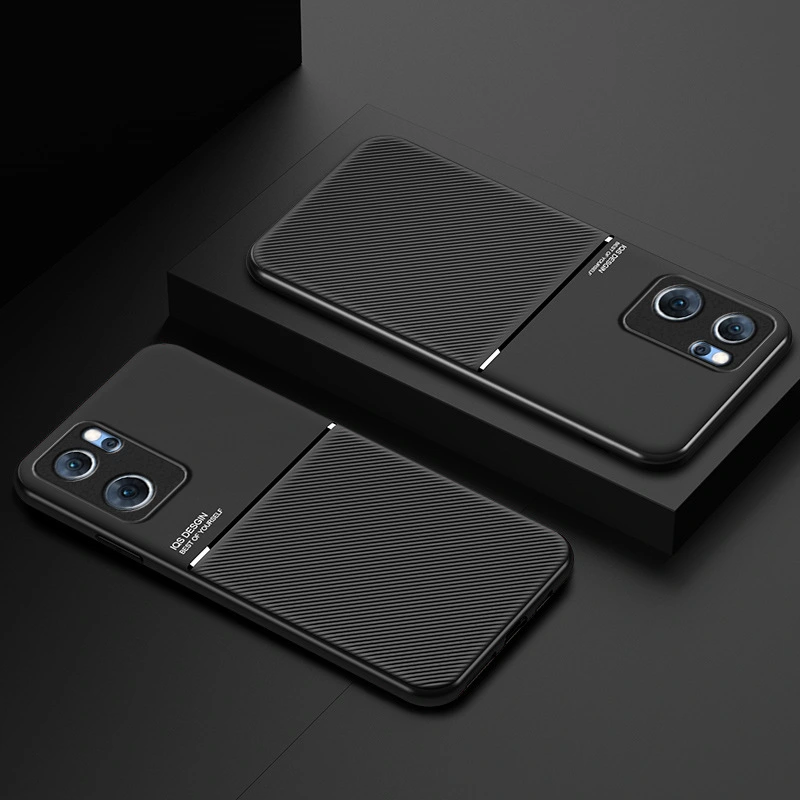 Built-in Magnetic Suction Car Magnetic Frosted Anti-fall Hard Case Mobile Phone Case