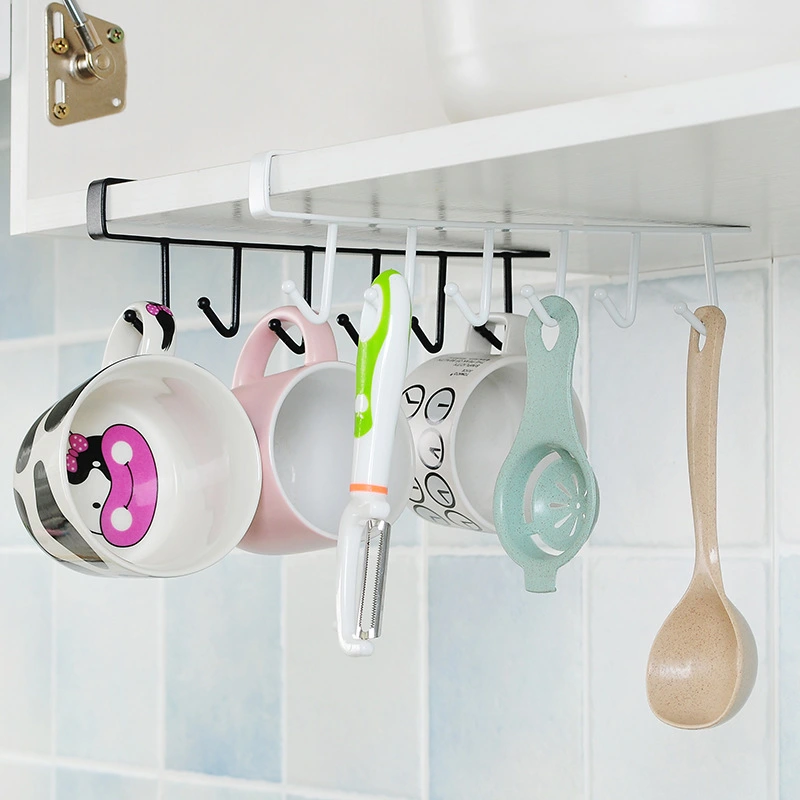 Multi-row Hook Wardrobe Kitchen No-punch Traceless Hooks