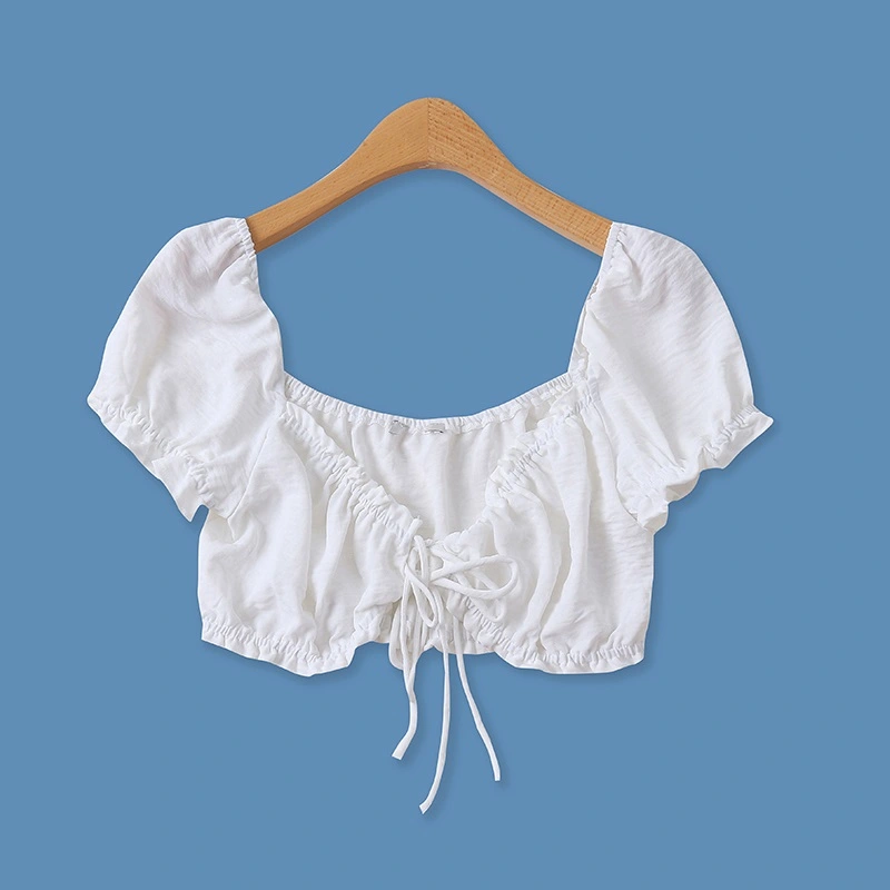 White Crop Top