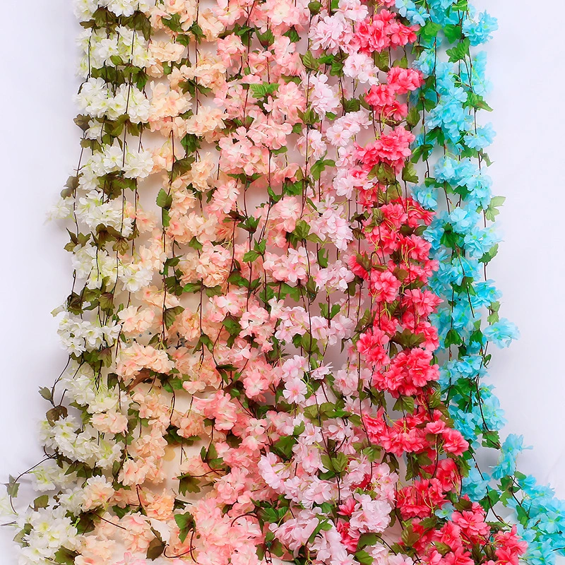 Home Forest Decoration Artificial Flower Vine