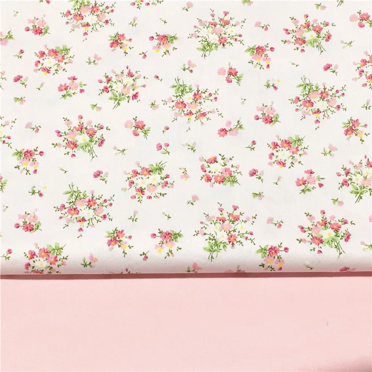 Cotton Twill Fabric Small Broken Flower Print