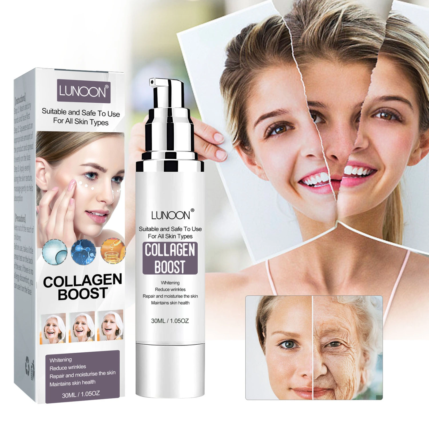 Wrinkle Cream Fade Fine Lines Reverse Age Recombination Moisturizing Firming Skin