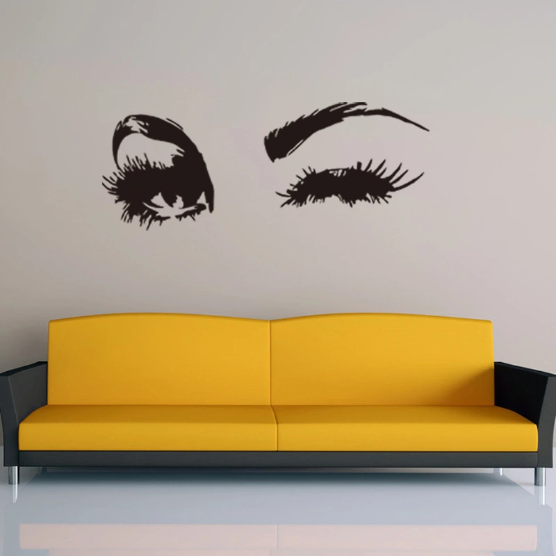 Eyes Wall Decals Removable Art Sticker Home Decoration Black