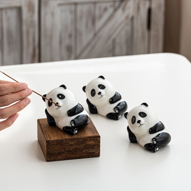 Fun Decoration Panda Incense Deodorant Office Aromatherapy