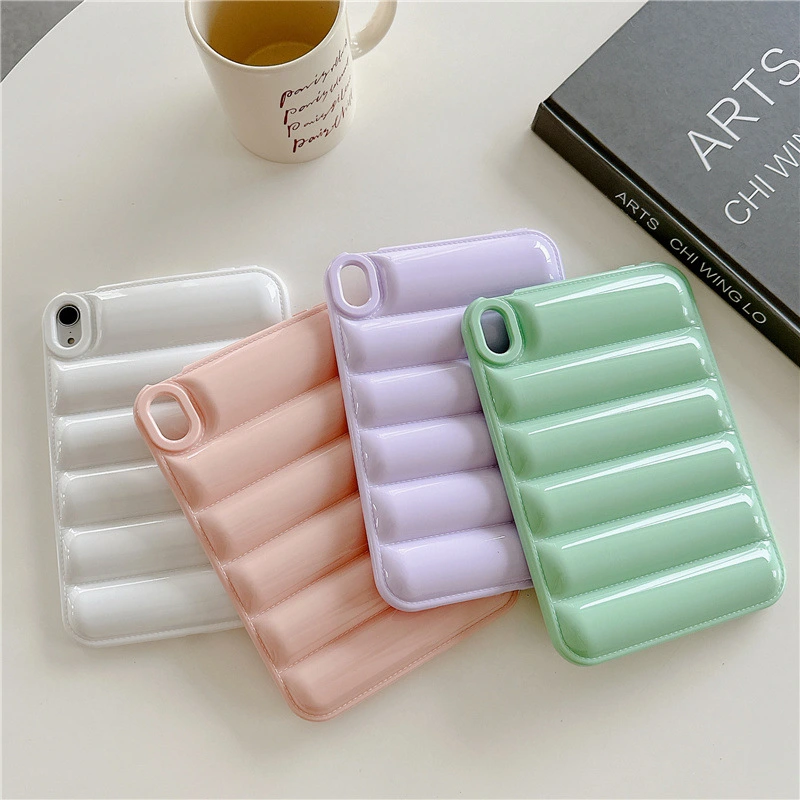 Candy Color Down Jacket Flat Cover Silicone