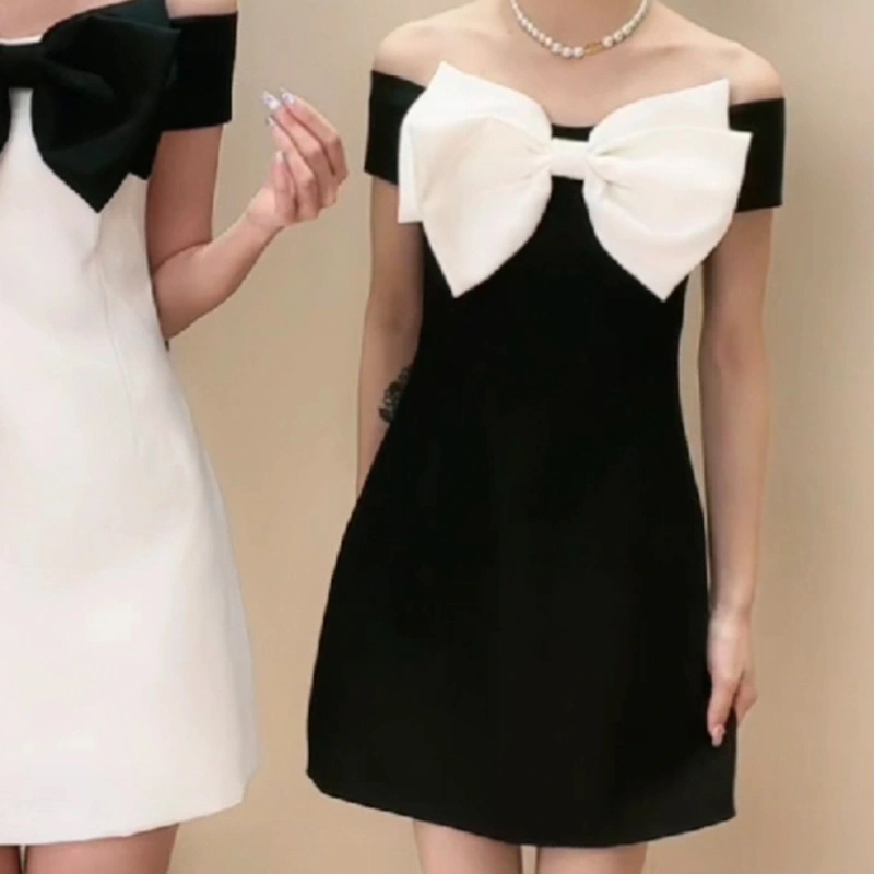 Pure Sweet And Spicy Little Man's Bow Dress