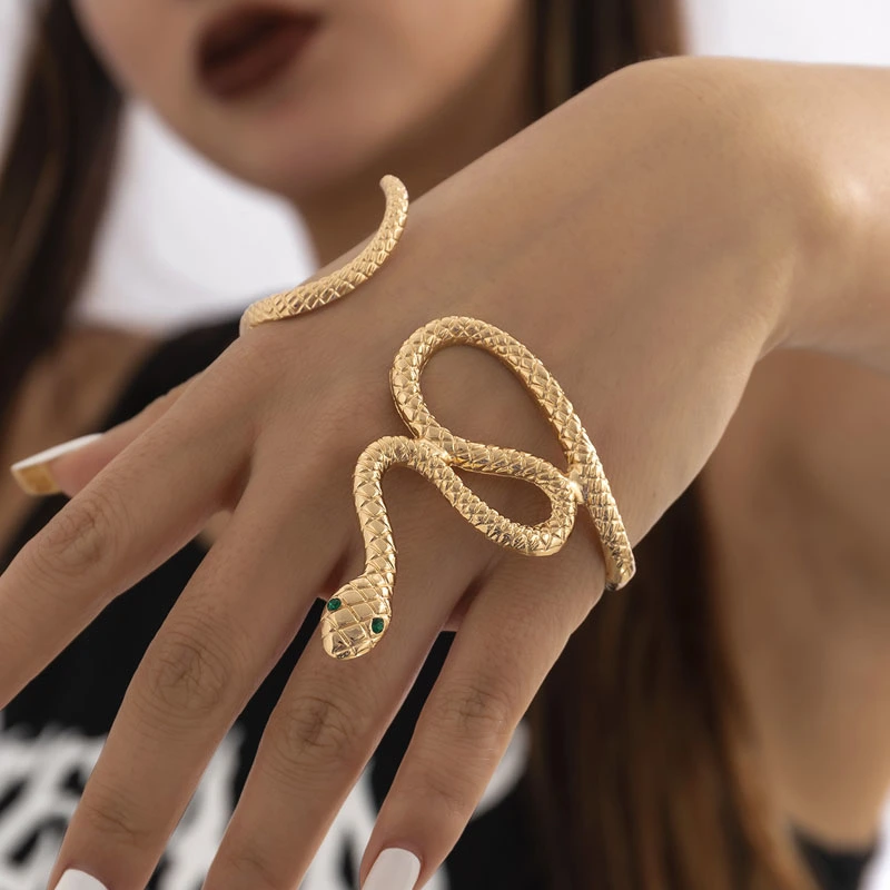 Small Crowd Design Network Red Personality Temperament Snake Bracelet Female