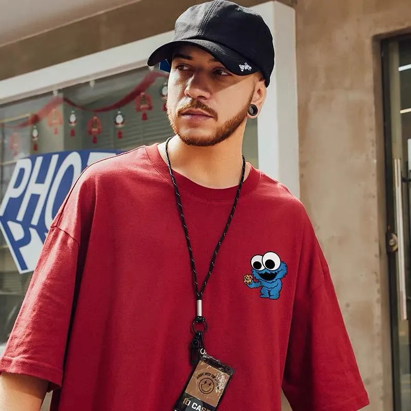 European And American Street Tide Brand Trend Ins Short Sleeves
