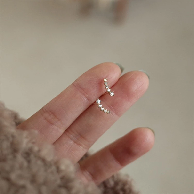 Fashion Personality Mini Simple Earrings Female