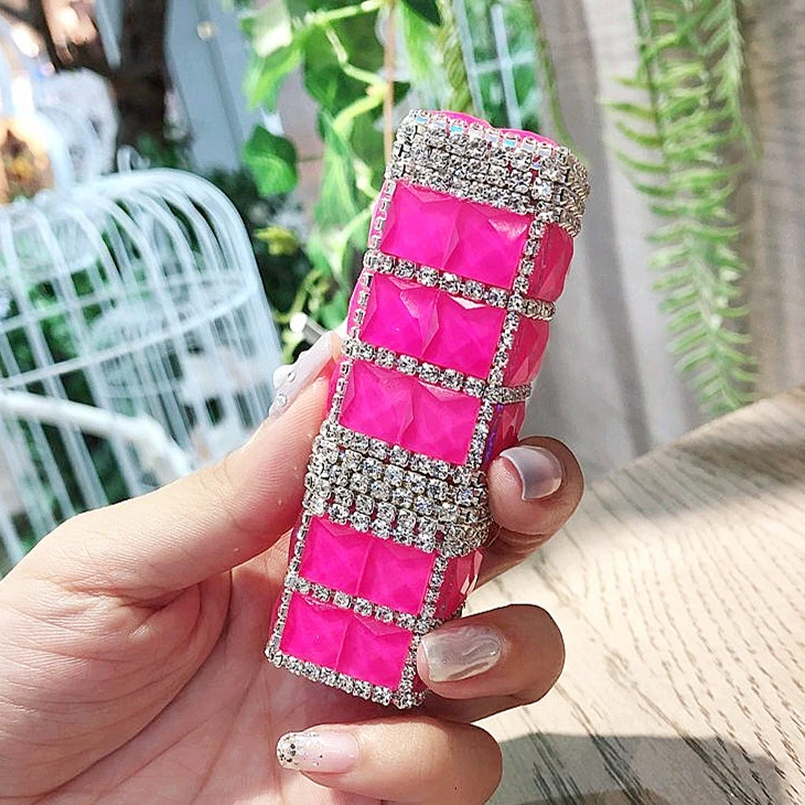 Fashion Rhinestone Creative Inflatable Lighter