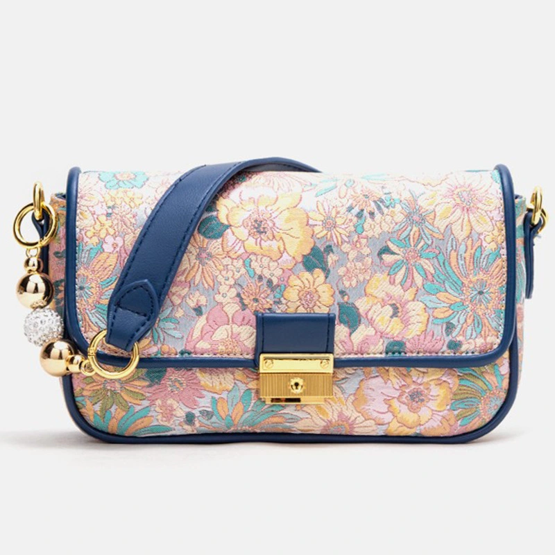 Vintage Flower Shoulder Messenger Bag