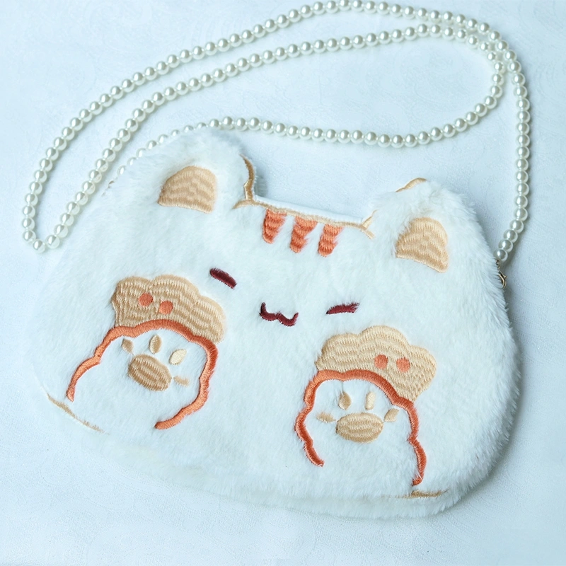 Single-sided Embroidery Super Cute Handbag