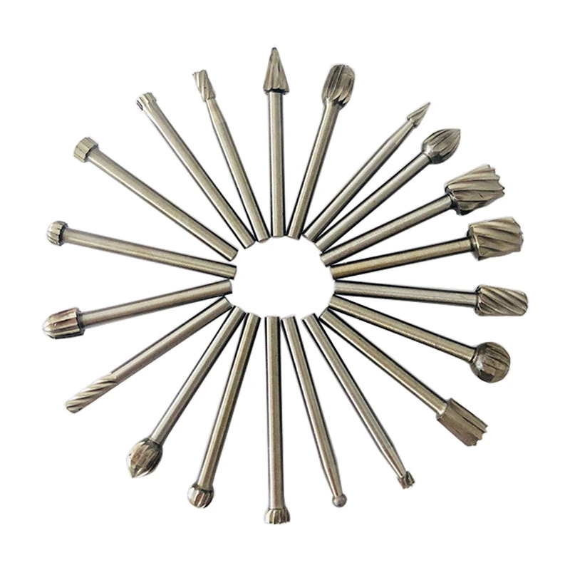Electric Grinding Accessories Alloy Steel High-speed Steel Grinding Head