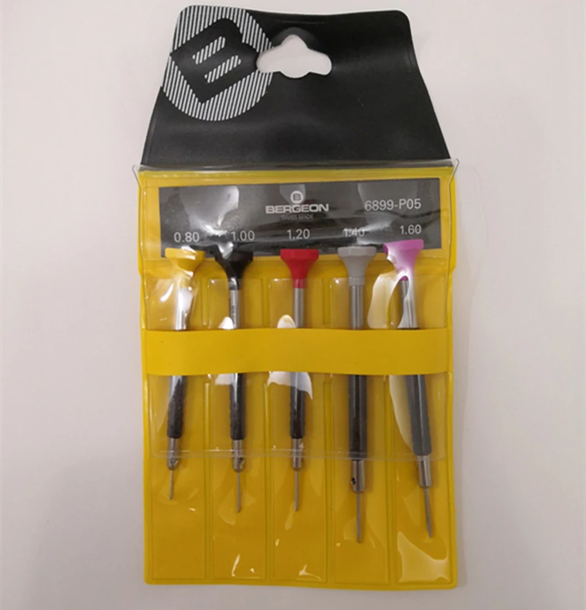 5 Sets Of Screwdriver Clock Tools