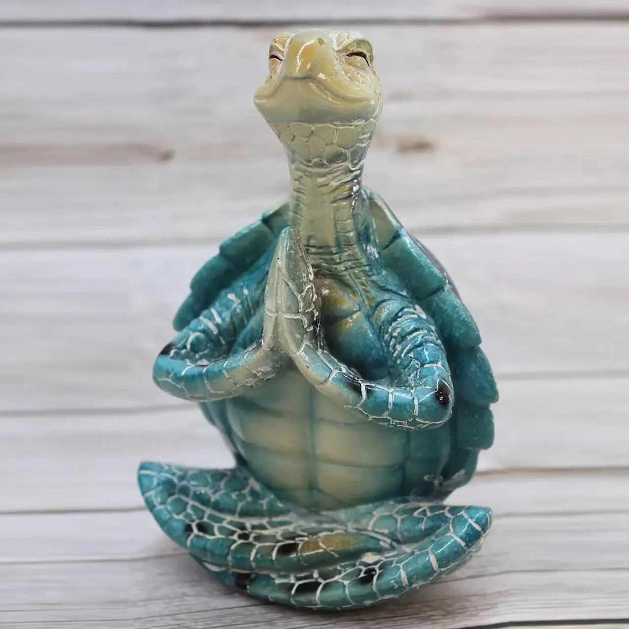 Yoga Meditation Turtle Turtle Turtle Animal Statue Ornaments