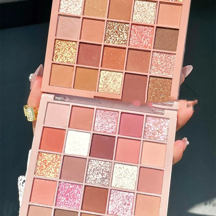 Pearlescent Matte Synthetic Multi-Color Eyeshadow Palette