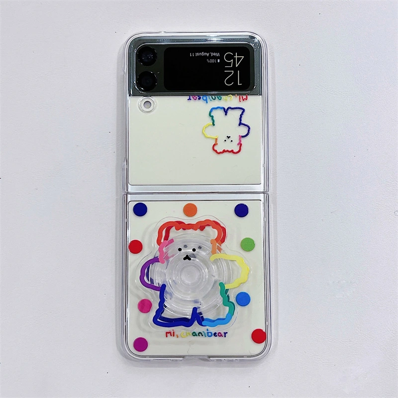 Folding Screen Mobile Phone Case Personalized Cartoon