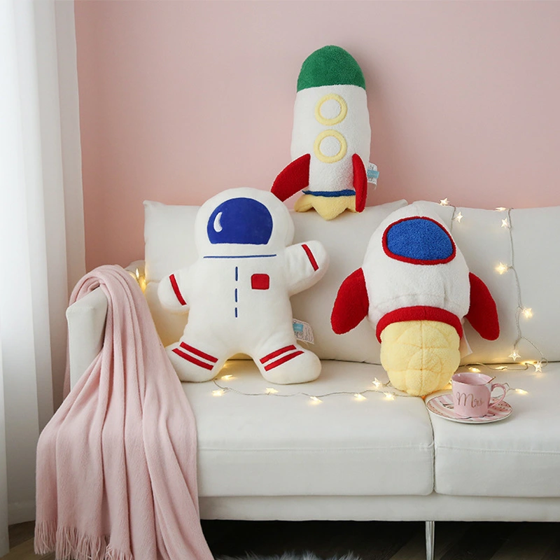 Space Series Pillow Astronaut Rocket Doll